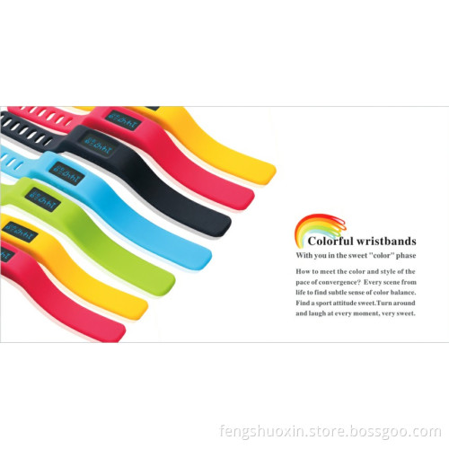 Bluetooth V4.0 Smart Wristband Bracelet with Sports & Sleep Tracking